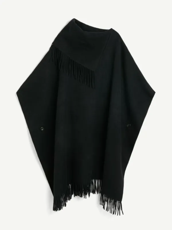 Clearance Turtlo Wollponcho Schals